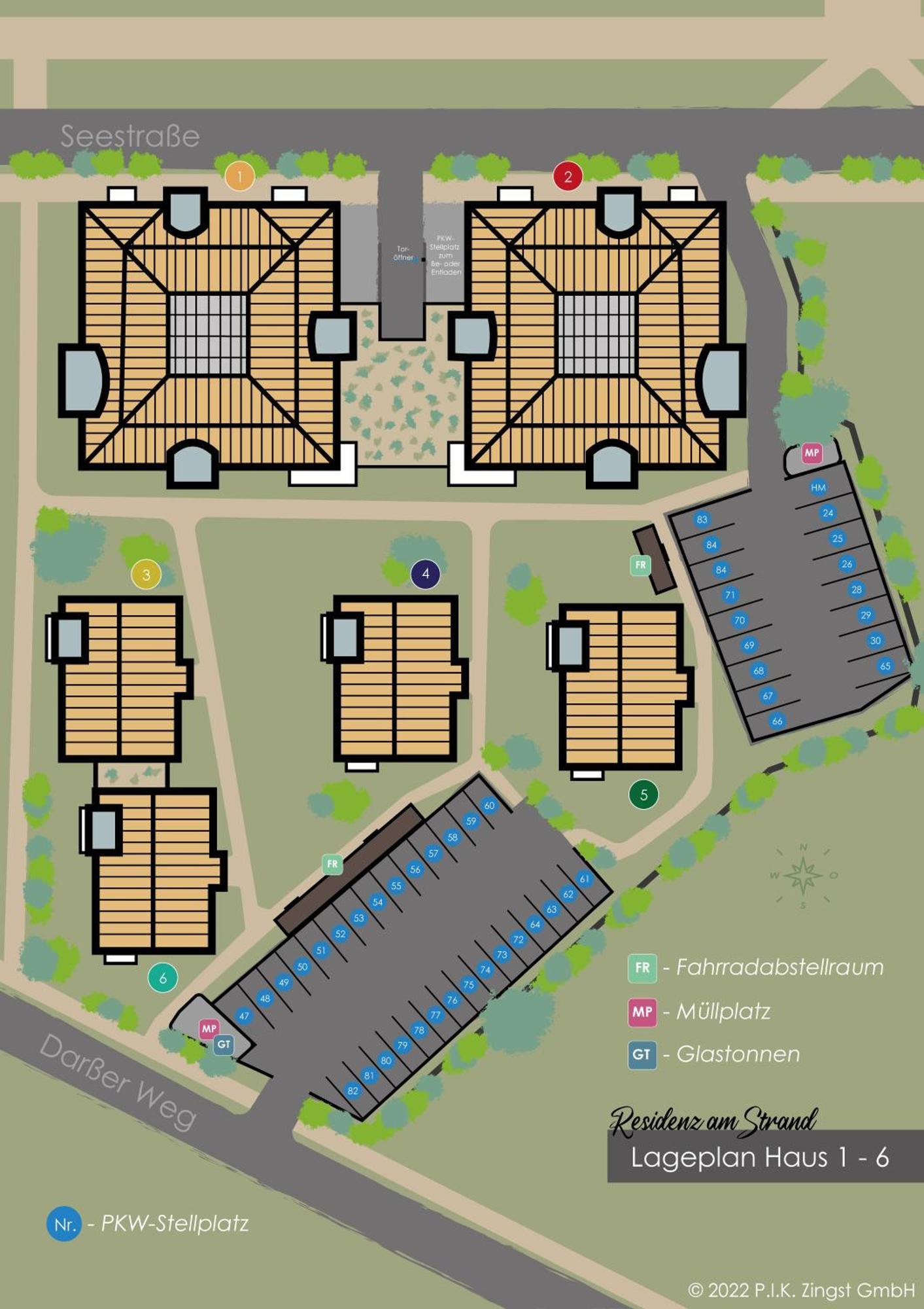 Residenz Am Strand Wohnung 2-33 Zingst Dış mekan fotoğraf